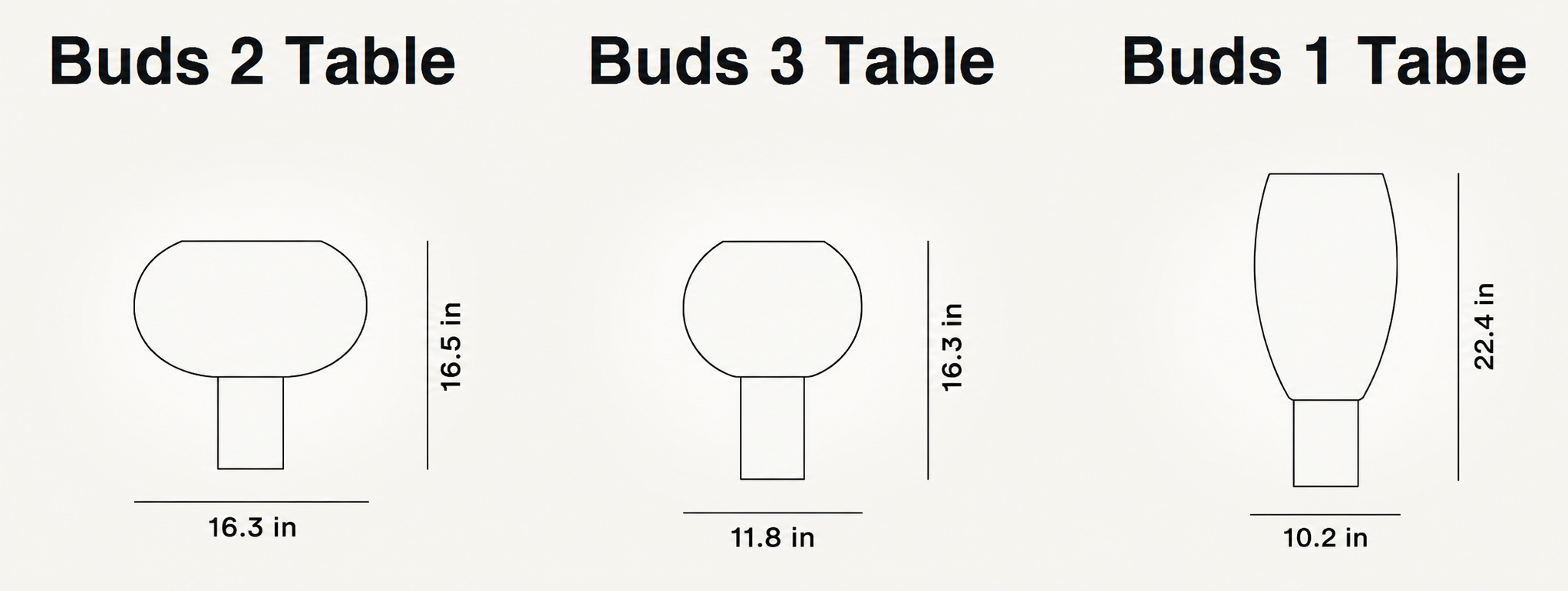 Buds Table Light By Foscarini