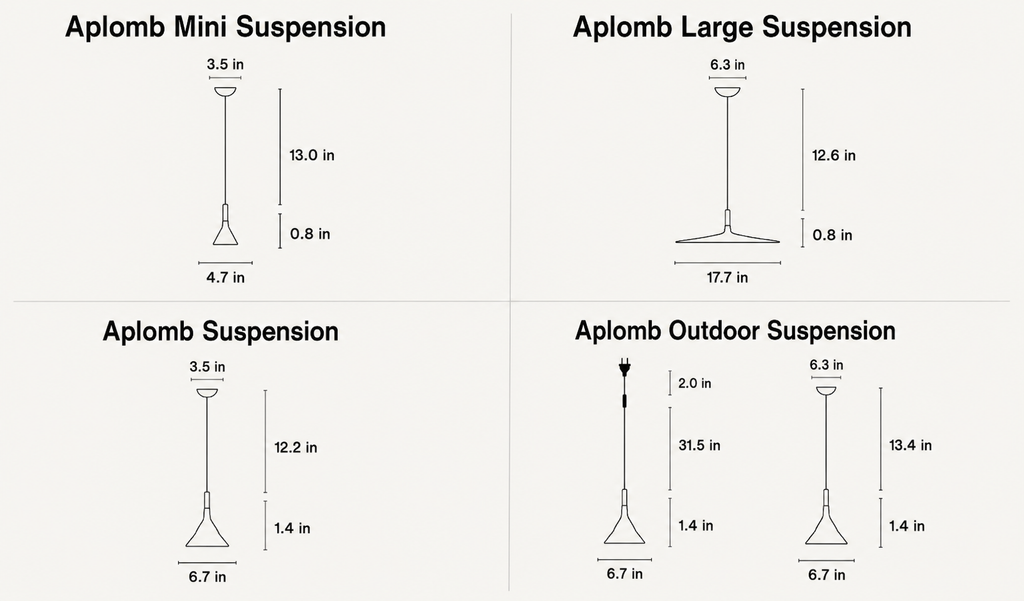 Aplomb Suspension By Foscarini