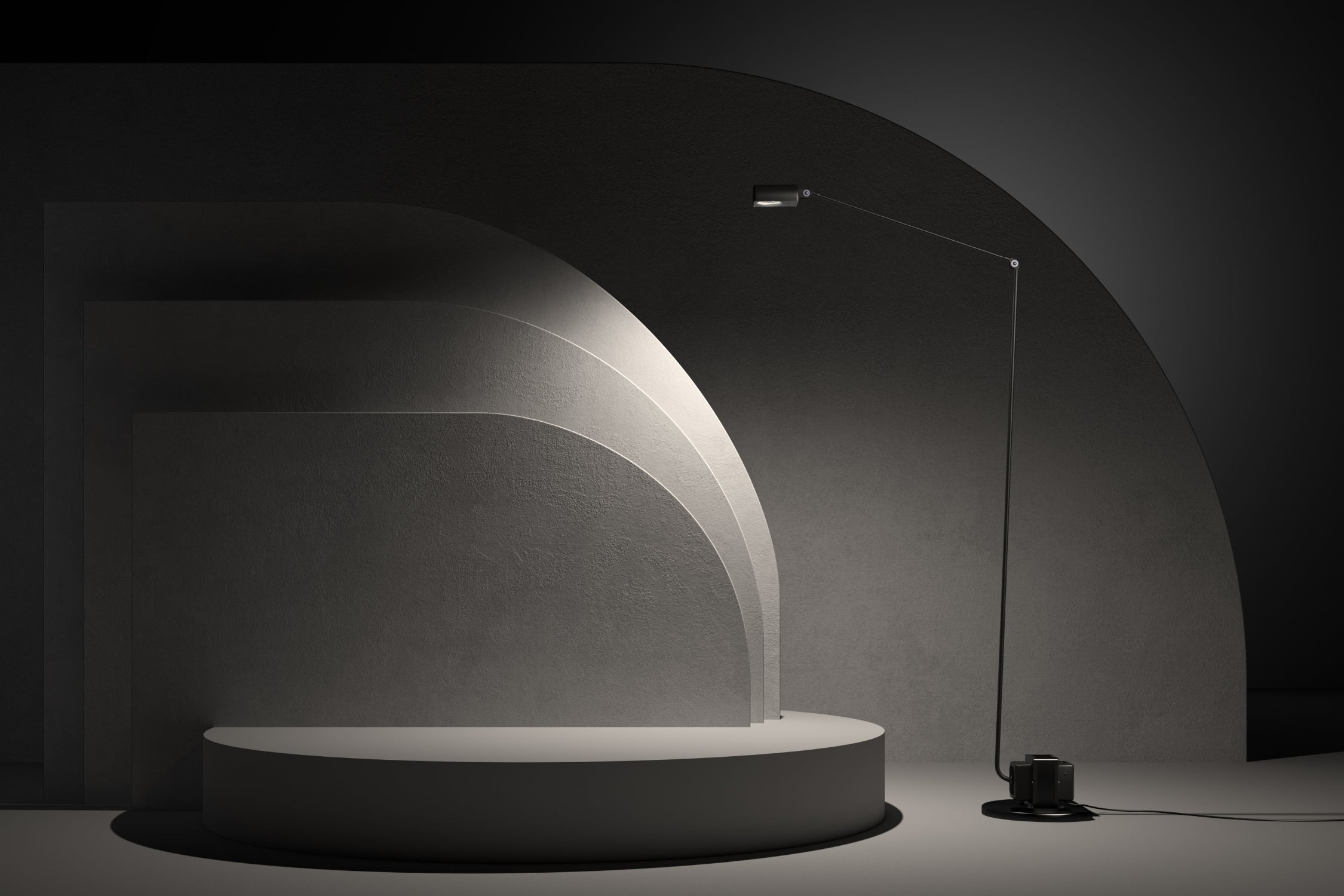 Daphine Floor Light By Lumina