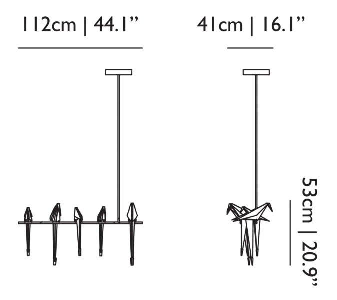 Perch Light Branch By Moooi
