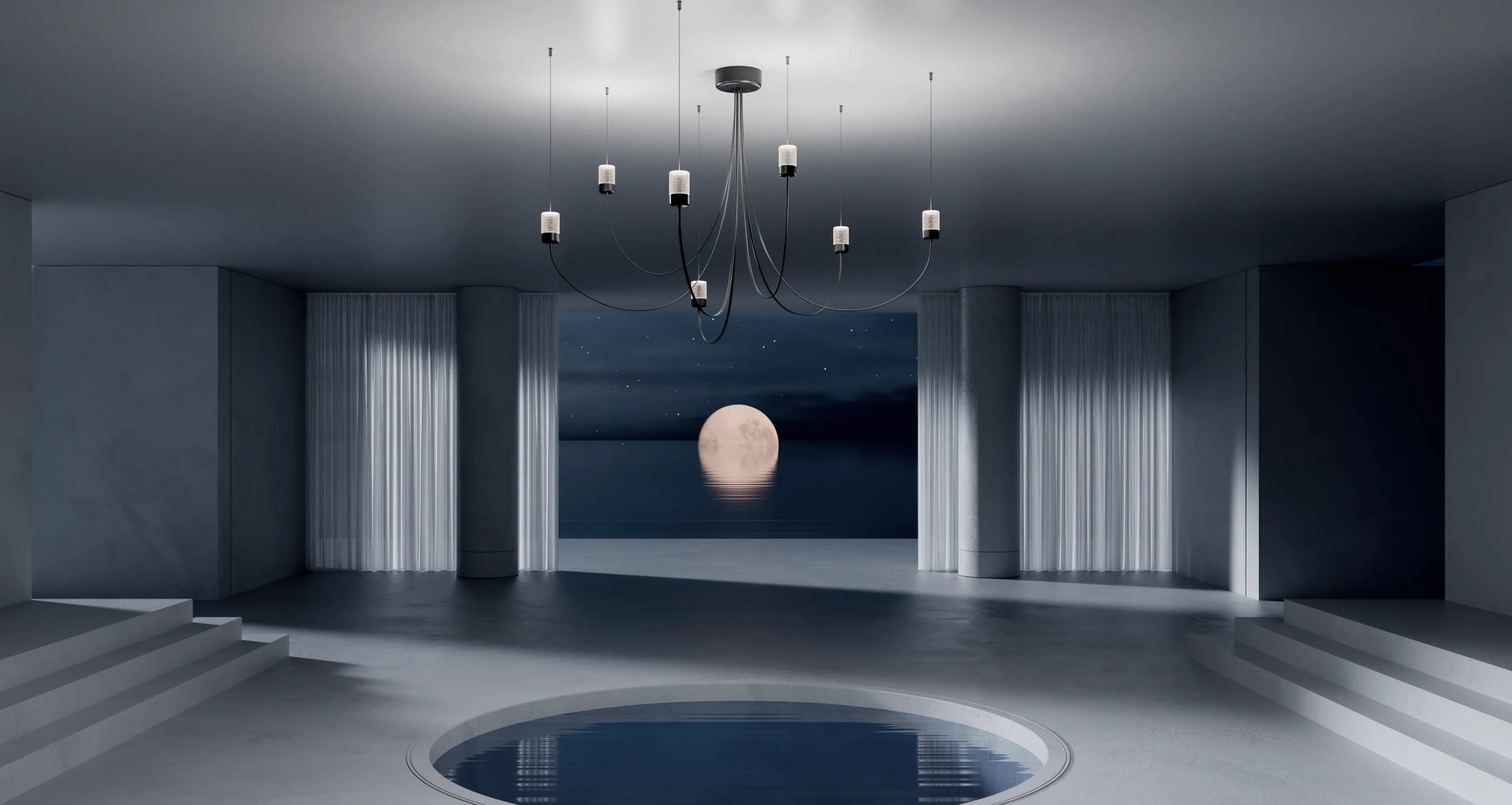 Gravity Chandelier By Moooi