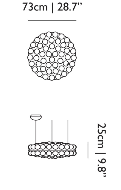 Prop Light Suspended By Moooi