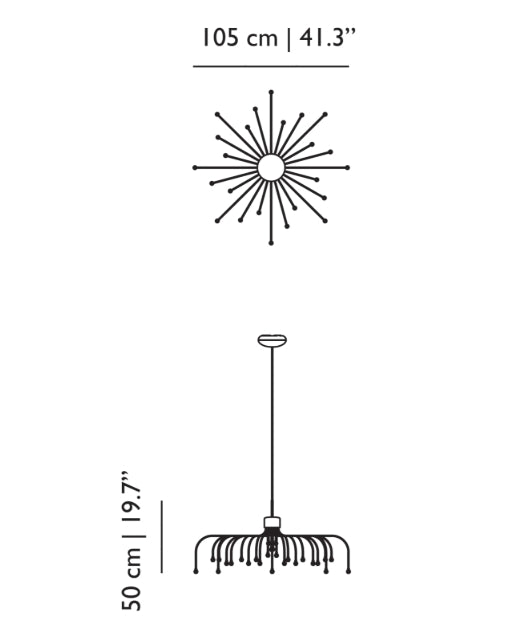 Starfall Light By Moooi