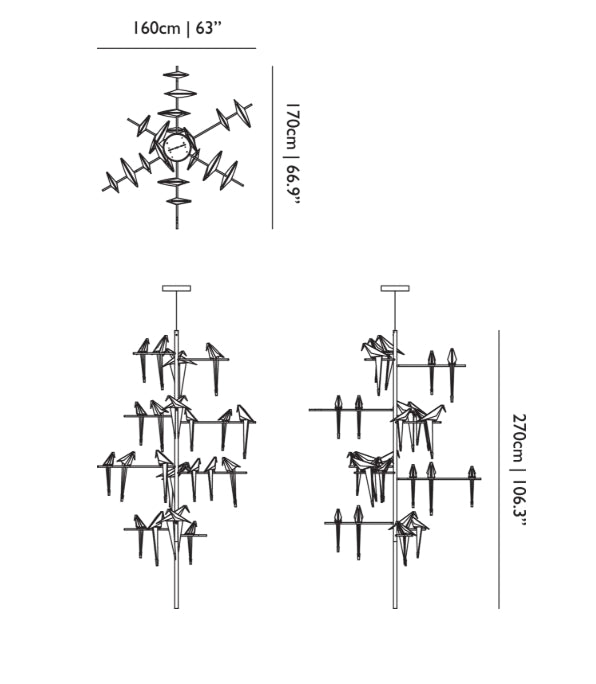 Perch Light Tree By Moooi