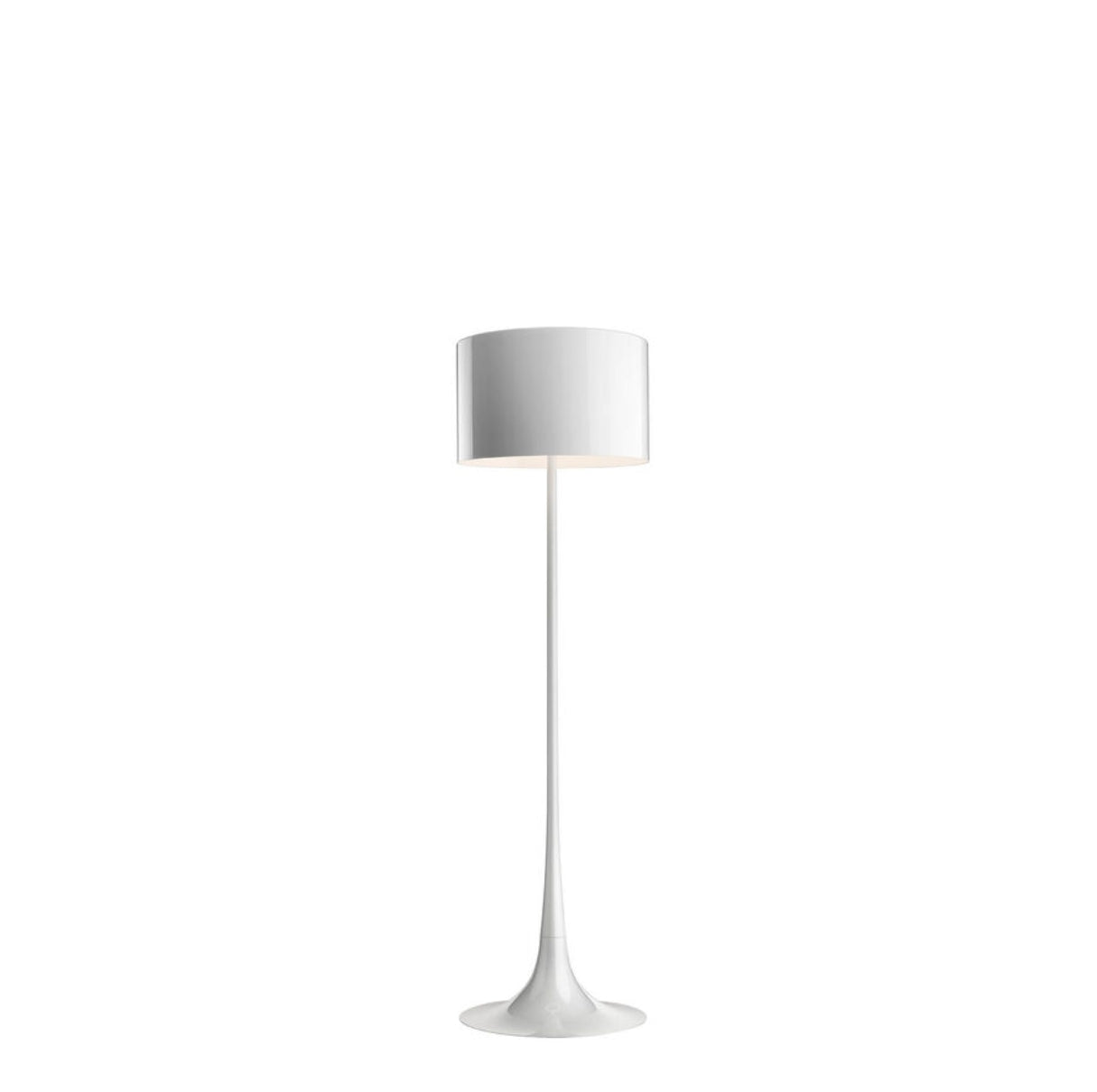 Spun Light Floor White By Flos