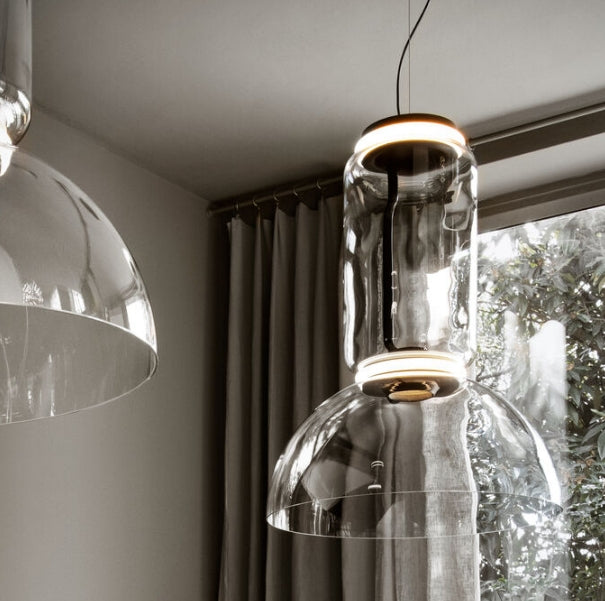 Noctambule Suspension 1 Low Cylinder Bowl By Flos