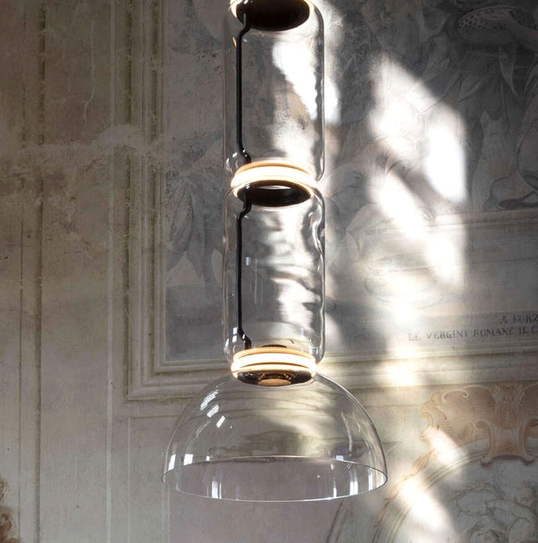 Noctambule Suspension 3 Low Cylinder Bowl By Flos