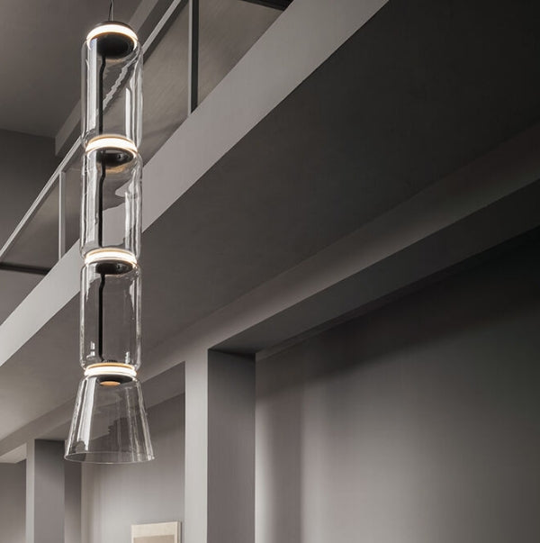 Noctambule Suspension 2 Low Cylinder Cone By Flos