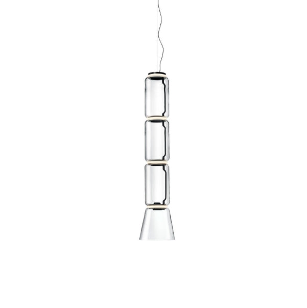 Noctambule Suspension 3 Low Cylinder Cone By Flos