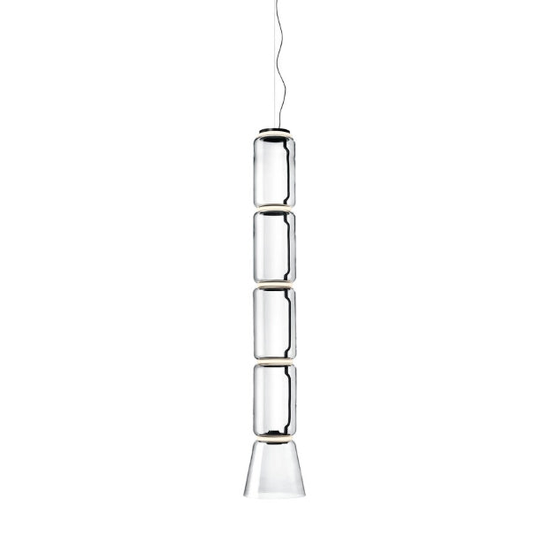 Noctambule Suspension 4 Low Cylinder Cone By Flos