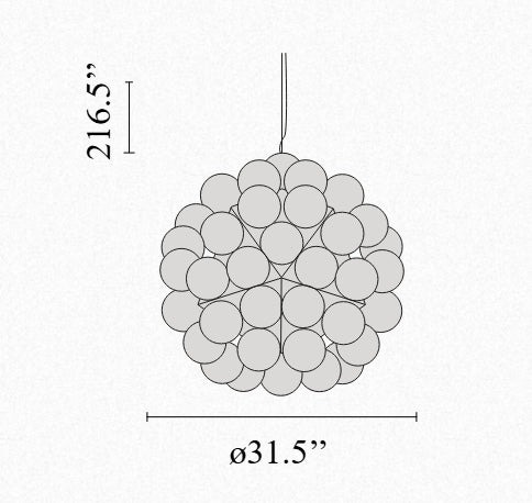 Taraxacum 88 Suspension 1 By Flos