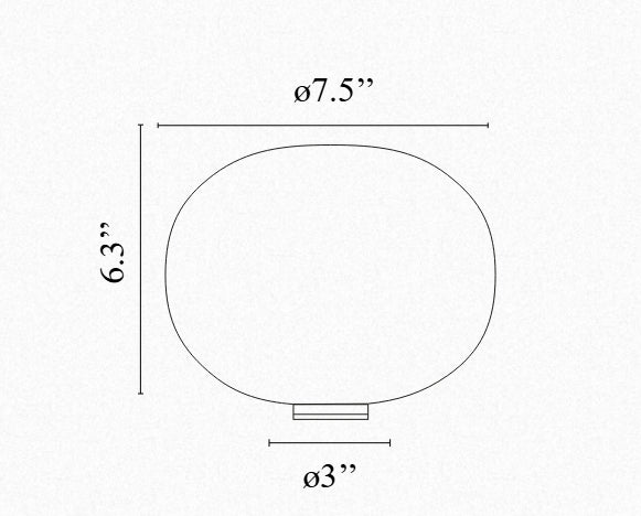 Glo-Ball Basic Zero Switch By Flos