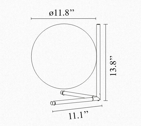 IC Lights Table By Flos