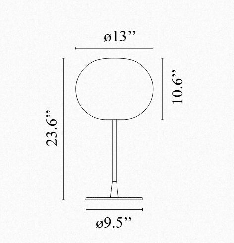 Glo-Ball Table By Flos