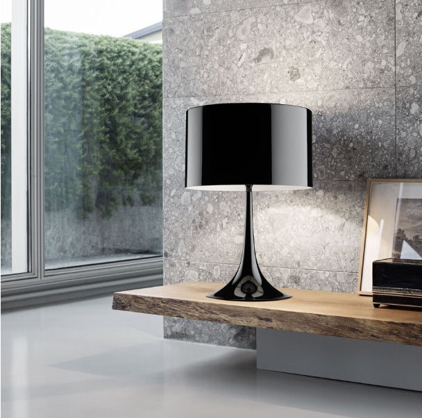 Spun Light Table 1 Black By Flos