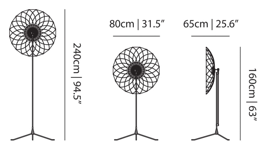 Filigree Floor Lamp By Moooi