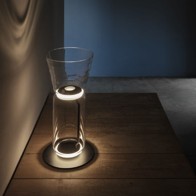 Noctambule Floor 1 High Cylinder Cone Small Base By Flos