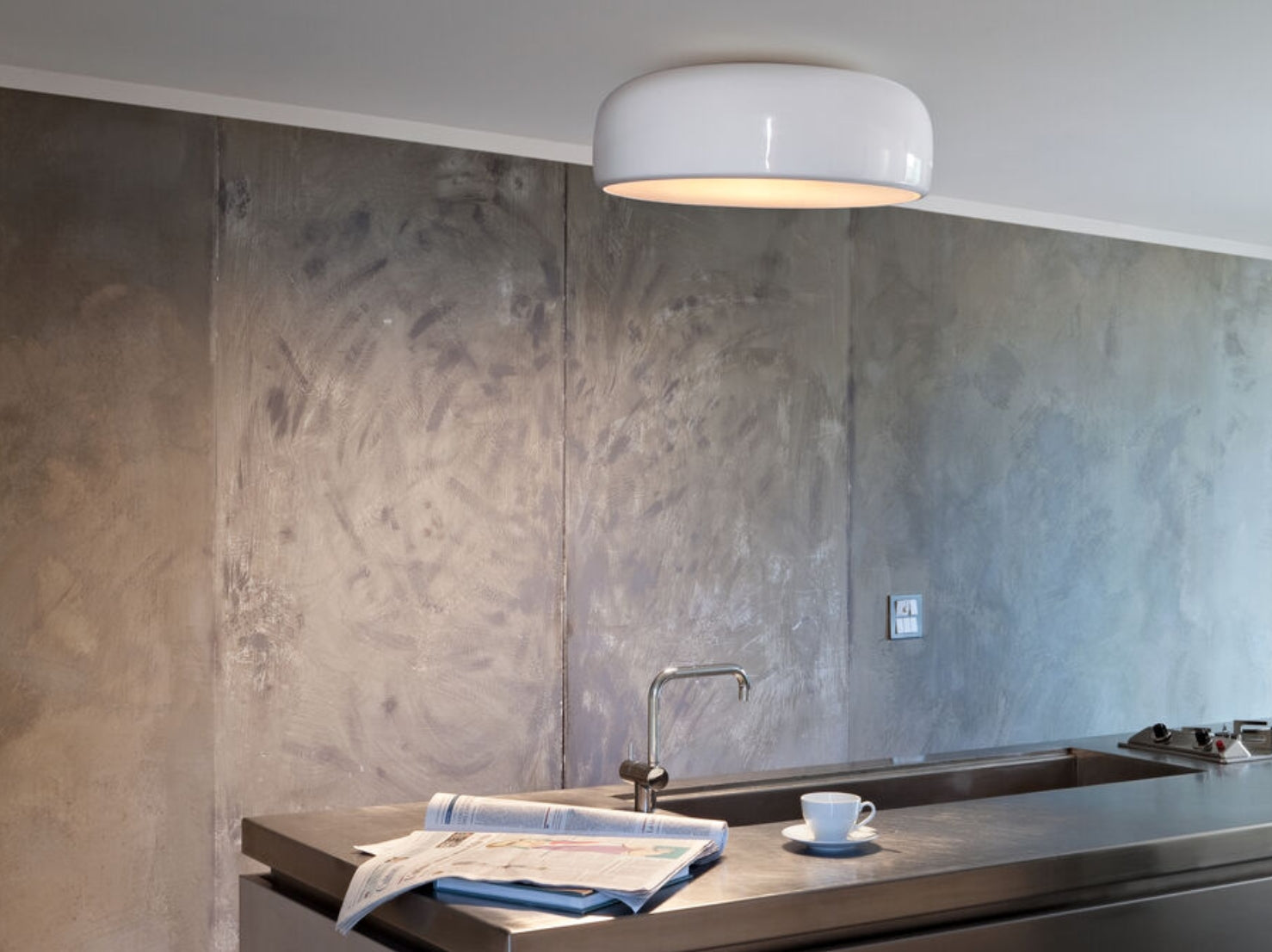 Smithfield Ceiling White By Flos