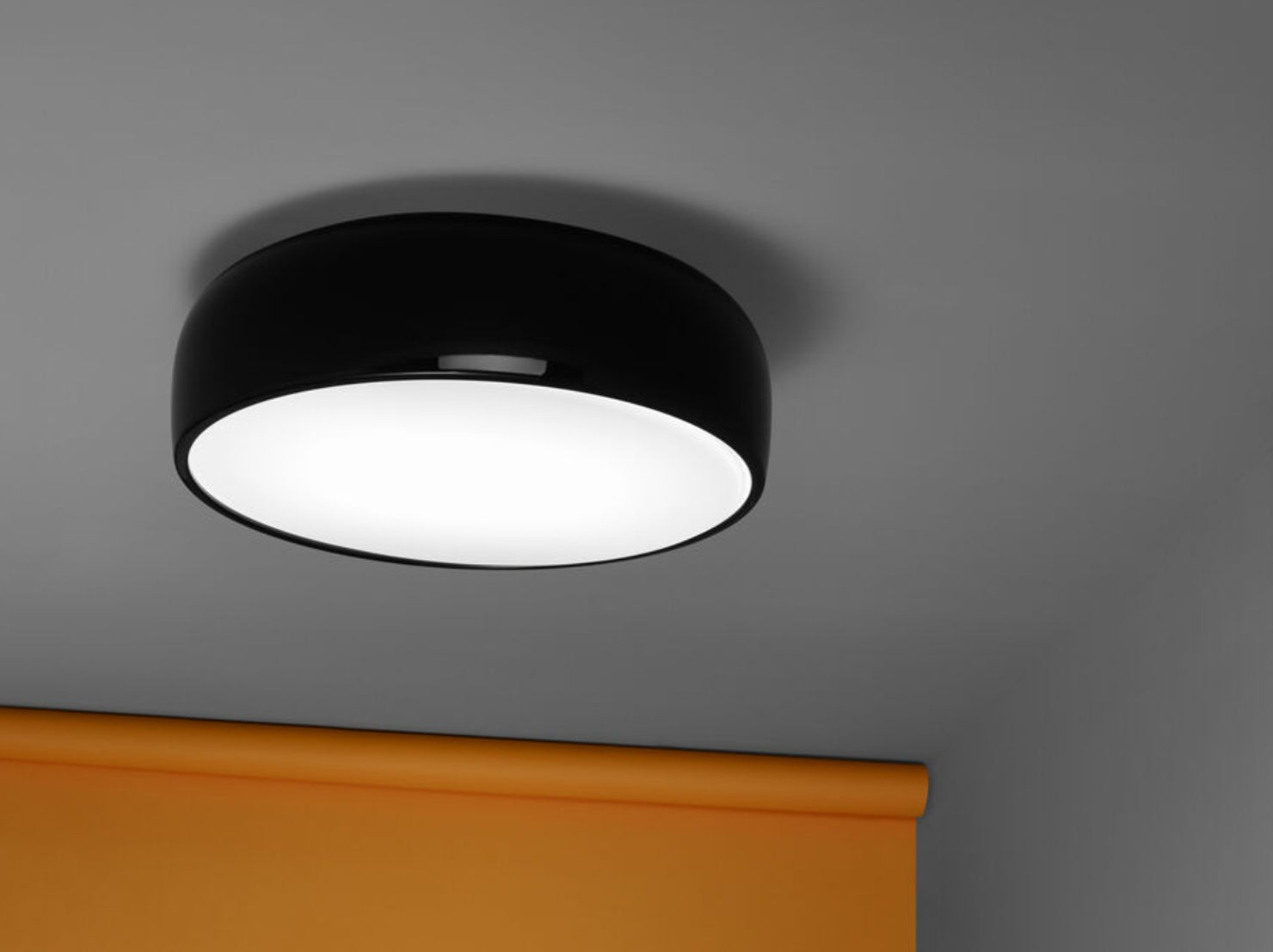 Smithfield Ceiling Black By Flos