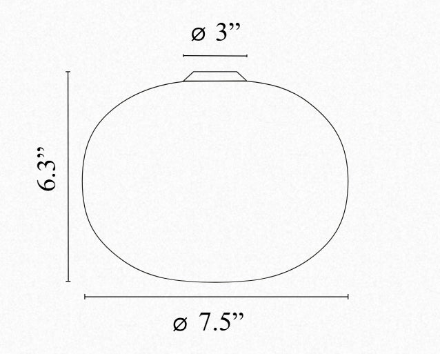 Glo-Ball Ceiling/Wall Zero by Flos