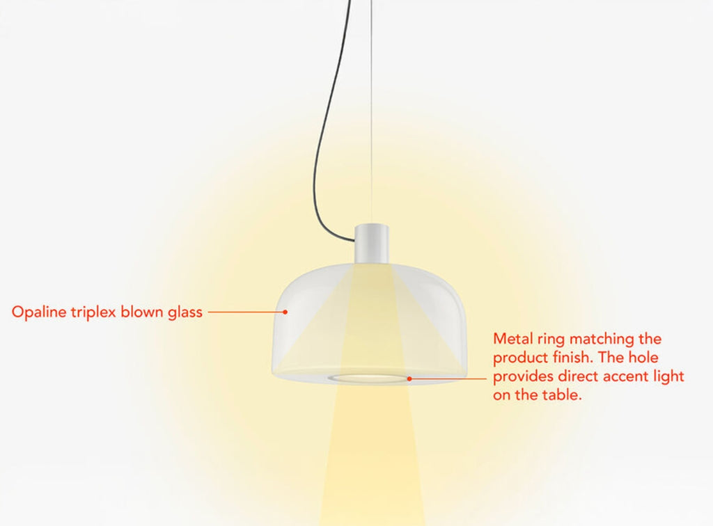 Bellhop Glass Suspension By Flos