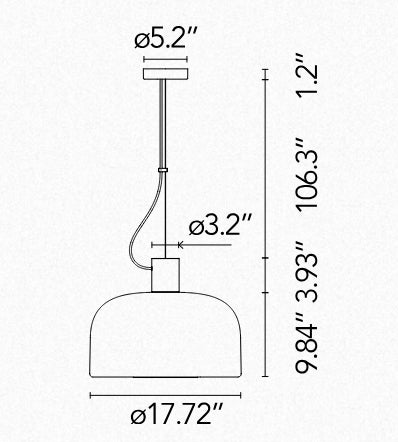 Bellhop Glass Suspension By Flos