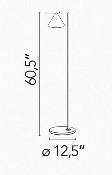 Captain Flint Outdoor H 1537 mm By Flos