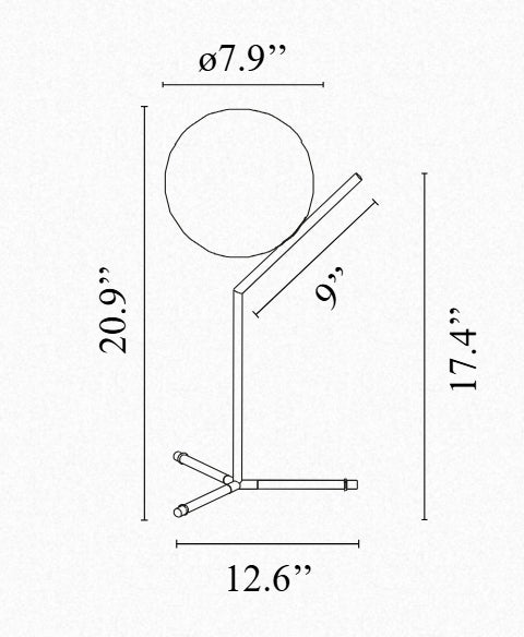 IC Lights Table By Flos