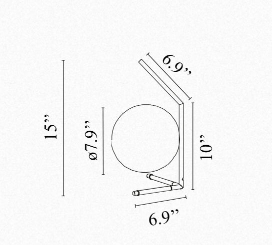 IC Lights Table By Flos