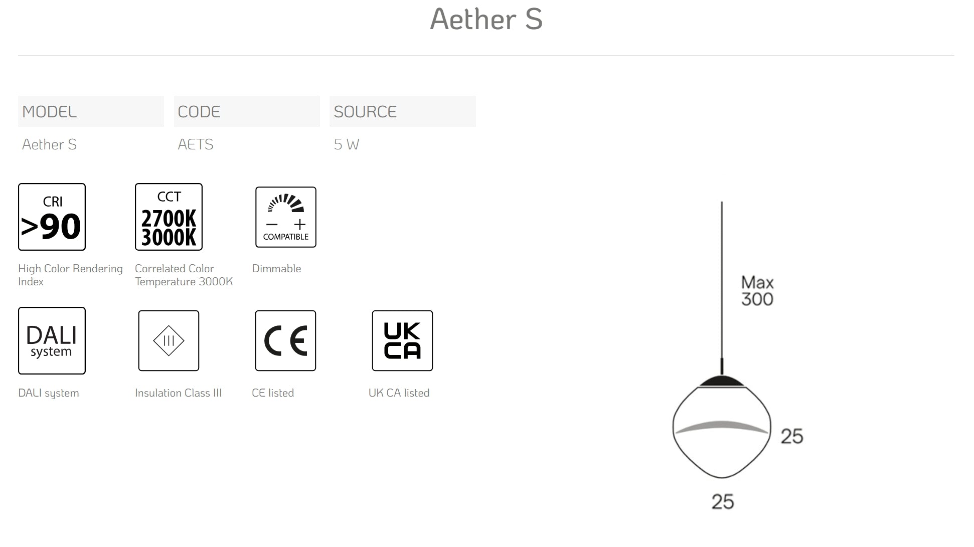 Aether Suspension By Lumina