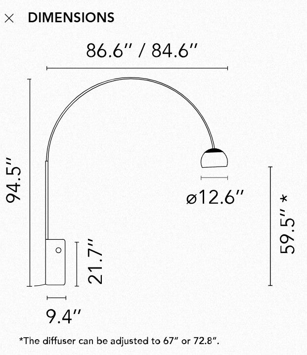 Arco Led By Flos